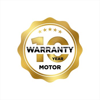 10-Year Warranty on the Mignon Motor